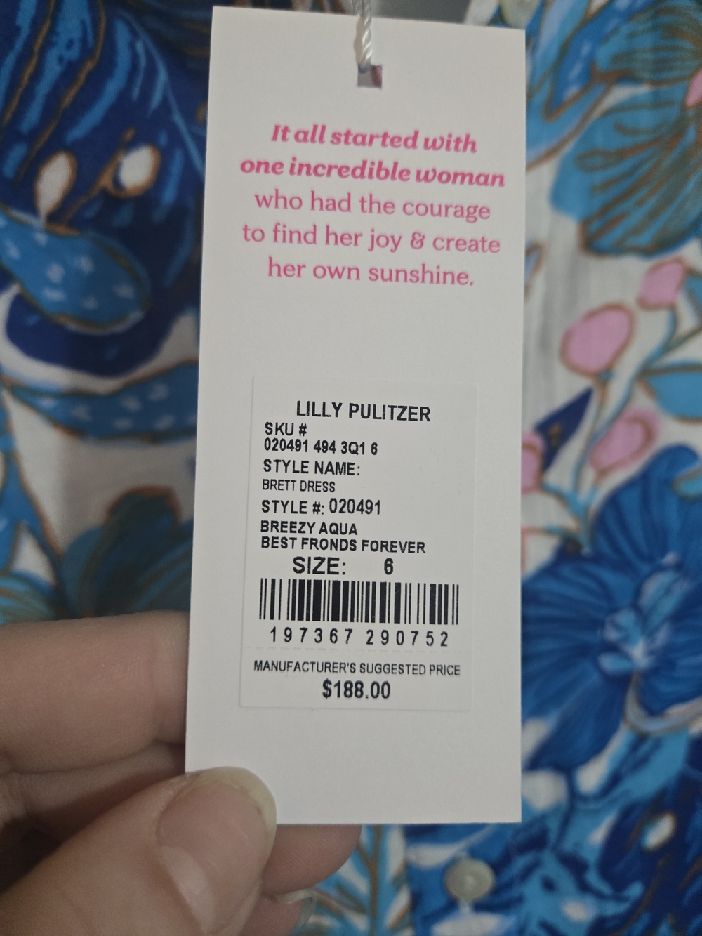 Lilly Pulitzer Bret Shirt Dress - Picture 4 of 4